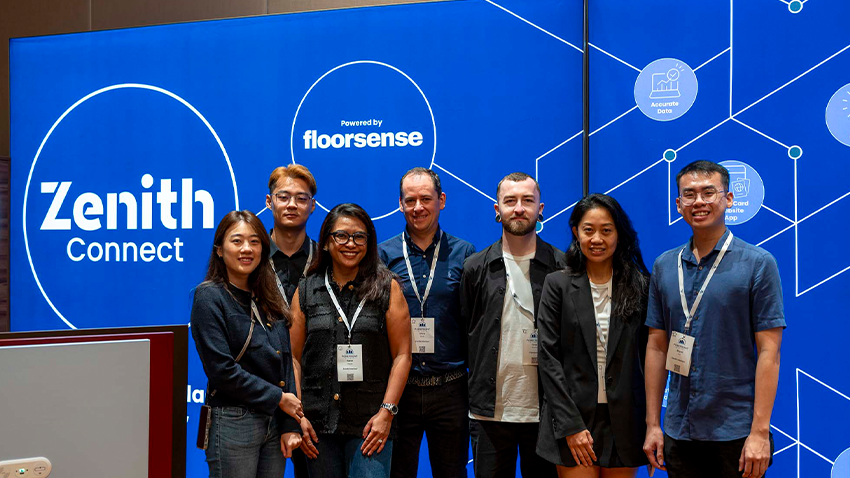 Zenith Connect exhibits at Singapore Workplace Summit 2024